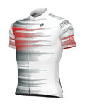 ALÉ Cycling short sleeve jersey - SOLID TURBO - white