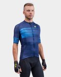 ALÉ Cycling short sleeve jersey - SOLID TURBO - blue