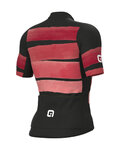 ALÉ Cycling short sleeve jersey - PR-S TRACK - bordeaux