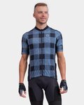 ALÉ Cycling short sleeve jersey - OFF ROAD - GRAVEL SCOTTISH - blue