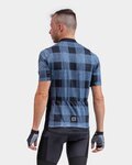 ALÉ Cycling short sleeve jersey - OFF ROAD - GRAVEL SCOTTISH - blue