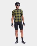 ALÉ Cycling short sleeve jersey - OFF ROAD - GRAVEL SCOTTISH - yellow