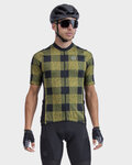 ALÉ Cycling short sleeve jersey - OFF ROAD - GRAVEL SCOTTISH - green