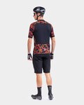ALÉ Cycling short sleeve jersey - OFF ROAD - GRAVEL WOODLAND - red