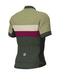 ALÉ Cycling short sleeve jersey - OFF ROAD - GRAVEL CHAOS - green