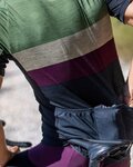 ALÉ Cycling short sleeve jersey - OFF ROAD - GRAVEL CHAOS - green