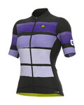 ALÉ Cycling short sleeve jersey - PR-S TRACK LADY - purple