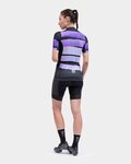 ALÉ Cycling short sleeve jersey - PR-S TRACK LADY - purple