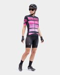 ALÉ Cycling short sleeve jersey - PR-S TRACK LADY - pink
