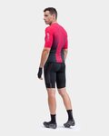 ALÉ Cycling short sleeve jersey - R-EV1  VELOCITY - bordeaux