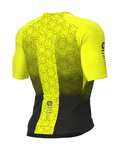 ALÉ Cycling short sleeve jersey - R-EV1  VELOCITY - yellow