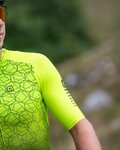 ALÉ Cycling short sleeve jersey - R-EV1  VELOCITY - yellow