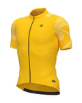 ALÉ Cycling short sleeve jersey - R-EV1  ARTIKA - yellow