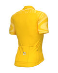 ALÉ Cycling short sleeve jersey - R-EV1  ARTIKA - yellow