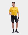 ALÉ Cycling short sleeve jersey - R-EV1  ARTIKA - yellow