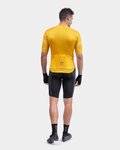ALÉ Cycling short sleeve jersey - R-EV1  ARTIKA - yellow