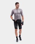 ALÉ Cycling short sleeve jersey - R-EV1  ARTIKA - brown