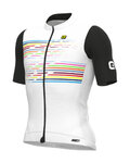 ALÉ Cycling short sleeve jersey - PR-S LOGO - white