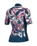 ALÉ Cycling short sleeve jersey - PR-S GARDEN LADY - blue