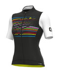 ALÉ Cycling short sleeve jersey - PR-S LOGO LADY - black