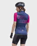ALÉ Cycling short sleeve jersey - PR-S LOGO LADY - purple/pink