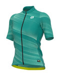 ALÉ Cycling short sleeve jersey - PR-R GREEN SPEED LADY - green
