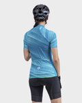 ALÉ Cycling short sleeve jersey - PR-R GREEN SPEED LADY - green