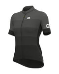 ALÉ Cycling short sleeve jersey - SOLID LEVEL LADY - grey