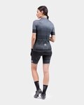 ALÉ Cycling short sleeve jersey - SOLID LEVEL LADY - grey