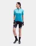 ALÉ Cycling short sleeve jersey - SOLID LEVEL LADY - green