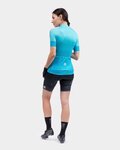 ALÉ Cycling short sleeve jersey - SOLID LEVEL LADY - green