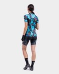 ALÉ Cycling short sleeve jersey - SOLID CHIOS LADY - turquoise