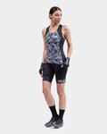 ALÉ Cycling sleeveless jersey - SOLID CANDY LADY - black