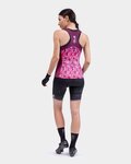 ALÉ Cycling sleeveless jersey - SOLID CANDY LADY - pink