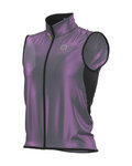 ALÉ Cycling gilet - GUSCIO CLEVER - purple