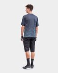 ALÉ Cycling short sleeve jersey - OFF ROAD - MTB VISUAL - grey