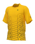 ALÉ Cycling short sleeve jersey - OFF ROAD - MTB VISUAL - yellow
