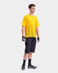 ALÉ Cycling short sleeve jersey - OFF ROAD - MTB VISUAL - yellow