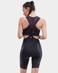 ALÉ Cycling bib shorts -  R-EV1  VELOCITY HD LADY - black