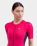 ALÉ Cycling short sleeve jersey - R-EV1 RACE SPECIAL LADY - pink