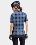 ALÉ Cycling short sleeve jersey - OFF ROAD - GRAVEL SCOTTISH LADY - blue
