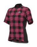 ALÉ Cycling short sleeve jersey - OFF ROAD - GRAVEL SCOTTISH LADY - pink