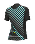 ALÉ Cycling short sleeve jersey - PR-R FAST LADY - black