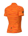 ALÉ Cycling short sleeve jersey - SOLID STEP - orange