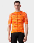 ALÉ Cycling short sleeve jersey - SOLID STEP - orange