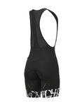 ALÉ Cycling bib shorts -  SOLID RIDE LADY - black
