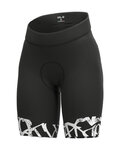 ALÉ Cycling shorts without bib -  SOLID RIDE LADY - black