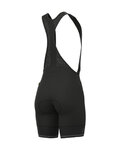 ALÉ Cycling bib shorts -  PR-R SELLA PLUS LADY - black