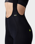 ALÉ Cycling bib shorts -  PR-R SELLA PLUS LADY - black