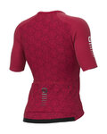 ALÉ Cycling short sleeve jersey - R-EV1  VELOCITY LADY - bordeaux